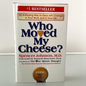 Who Moved My Cheese By Dr. Spencer Johnson Hardcover Book #1 Best Seller